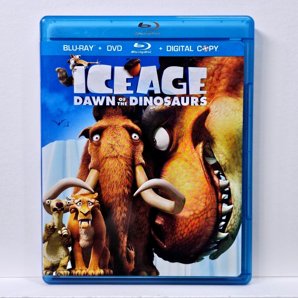 Ice Age Dawn Dinosaurs Blu-ray‎ DVD Combo Pack Special Edition Animated PG 2009